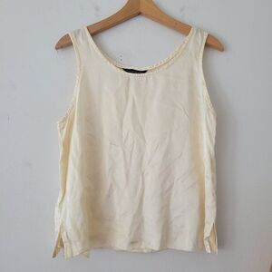 Vintage Privé New York Silky Sleeveless Blouse M